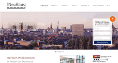Desktop Screenshot of dasneuhaus.de