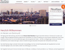 Tablet Screenshot of dasneuhaus.de